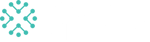 qio logo green white